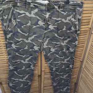 Torrid Size 18 Twill Military Pant